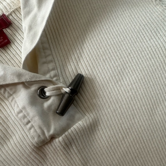 Chaps Denim Cream Boating Sweater - Picture 3 of 3